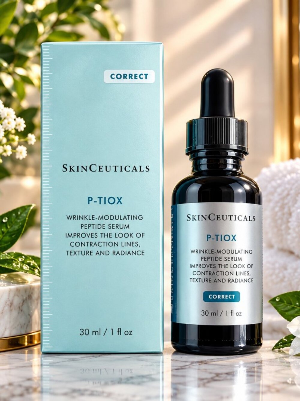 SkinCeuticals P-Tiox Peptide Serum 1oz 30ml New Sealed in Box